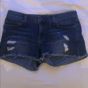 Principle jean shorts